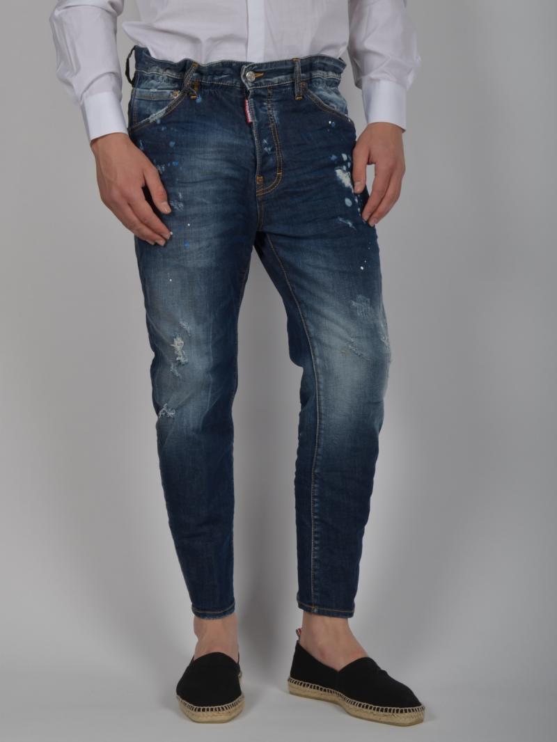 DSQUARED2  JEANS Dan Elastic Waist Jean