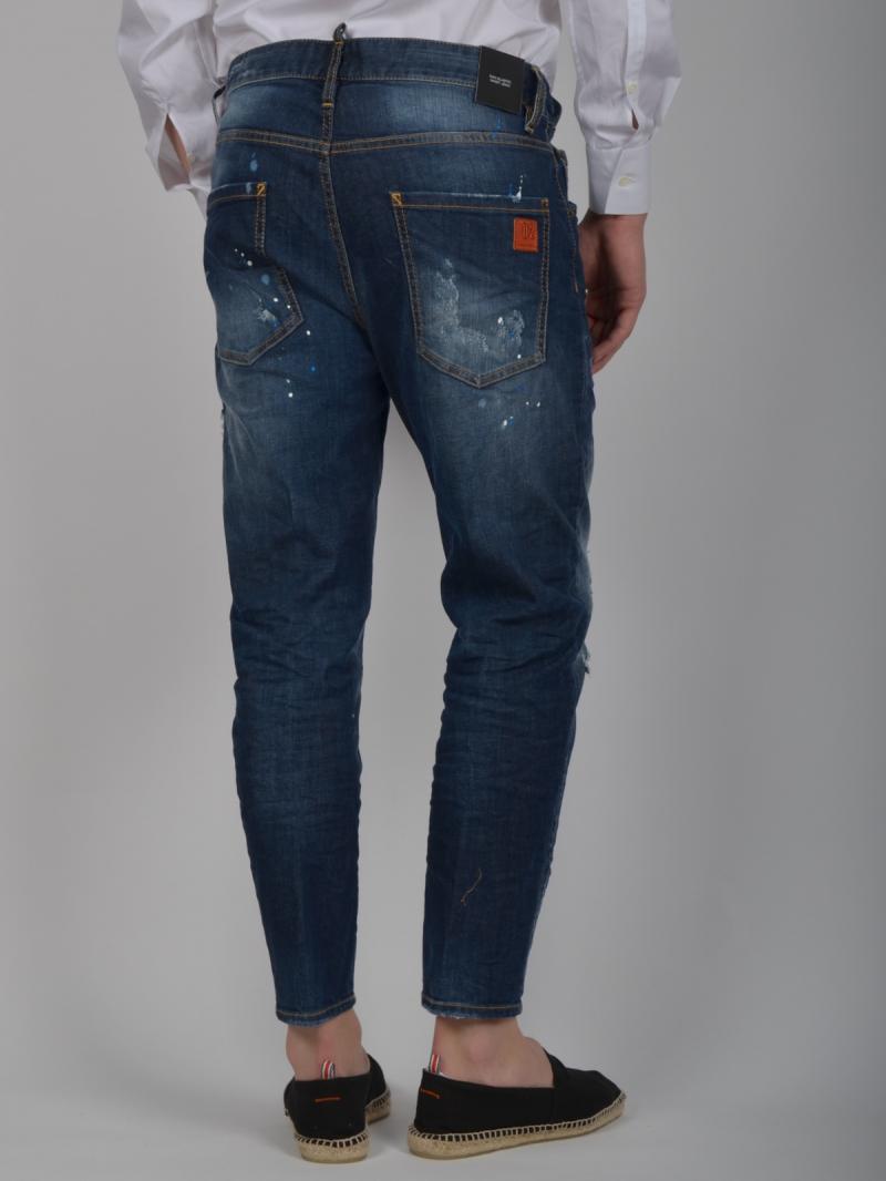 DSQUARED2  JEANS Dan Elastic Waist Jean