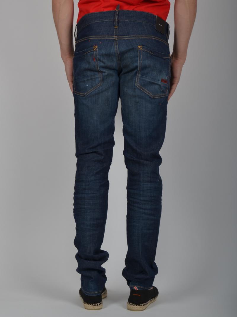DSQUARED2  18CM SLIM JEAN  DENIM JEANS