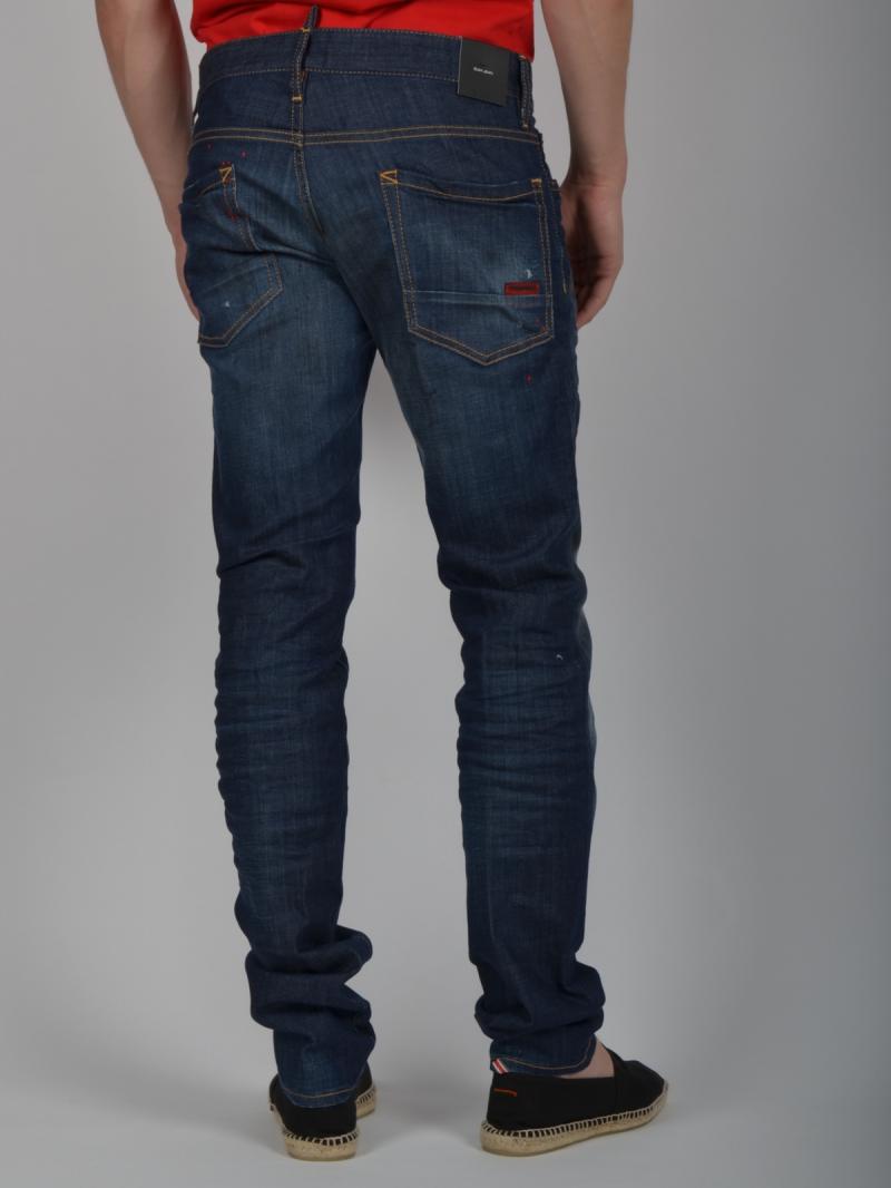 DSQUARED2  18CM SLIM JEAN  DENIM JEANS