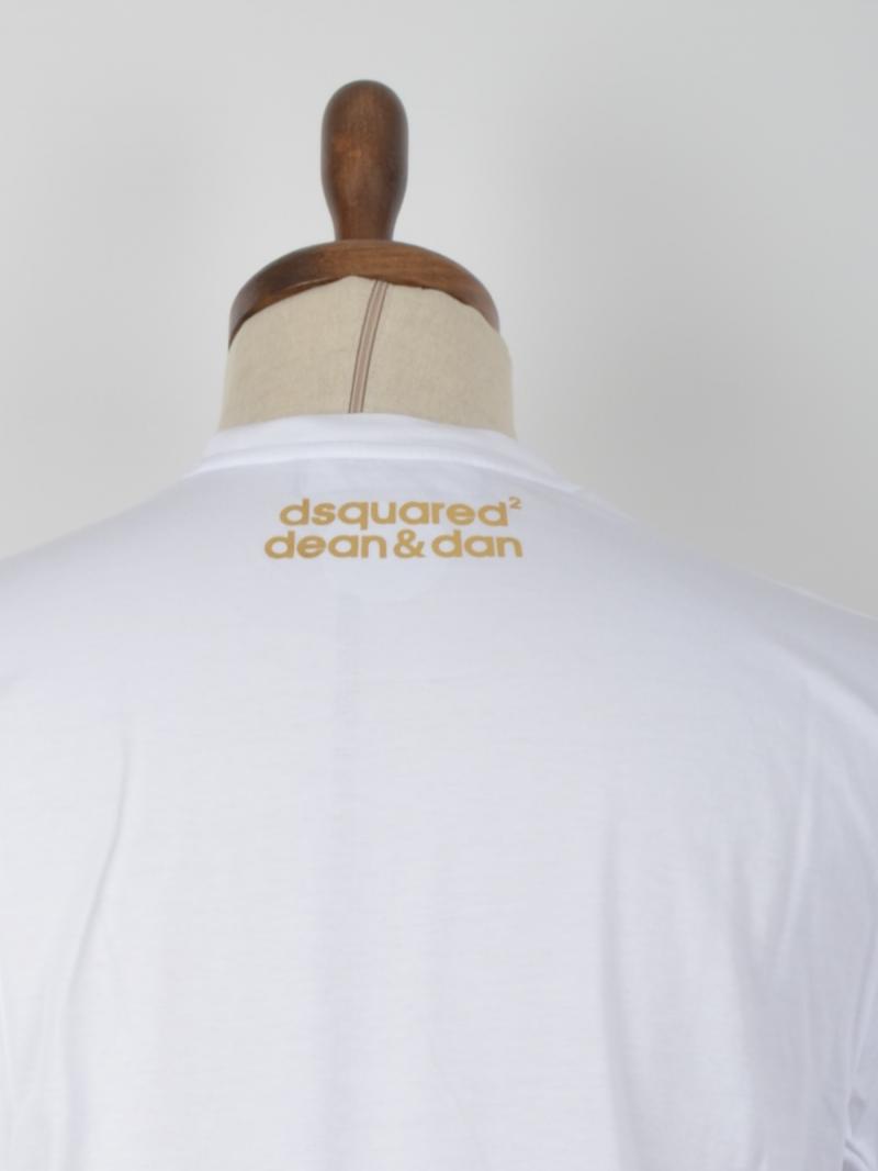 DSQUARED2  T-SHIRT CANADA'S PRINTED COTTON