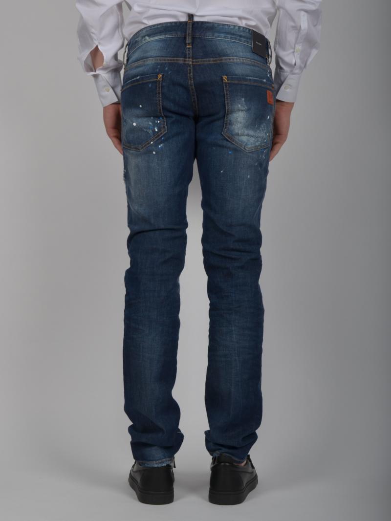 DSQUARED2  18CM SLIM JEAN  DENIM JEANS