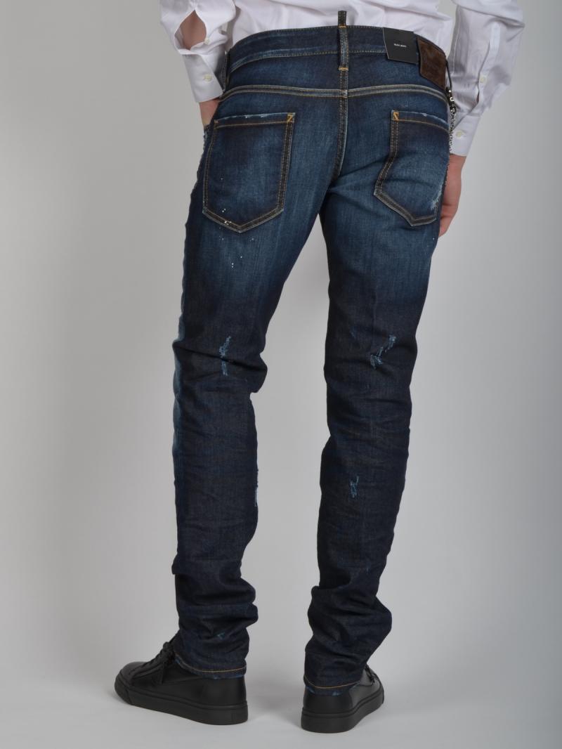 DSQUARED2  18CM SLIM JEAN  DENIM JEANS