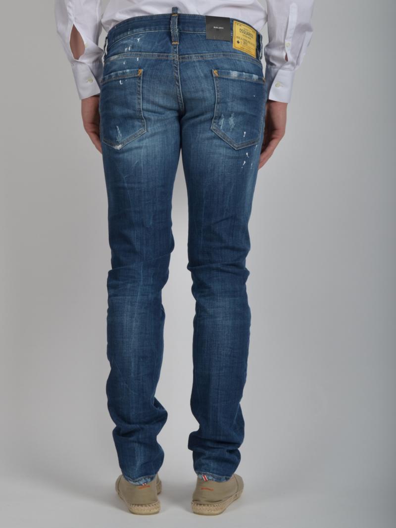 DSQUARED2  18CM SLIM JEAN  DENIM JEANS