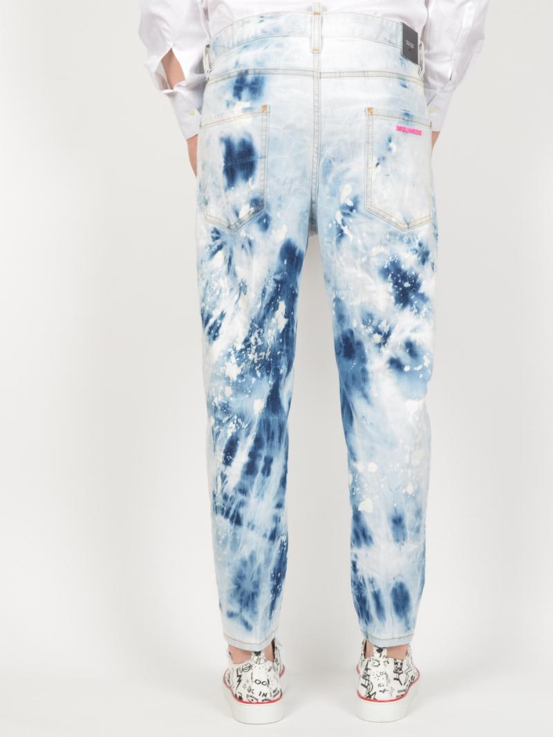 DSQUARED2  Dan Elastic Waist Jeans