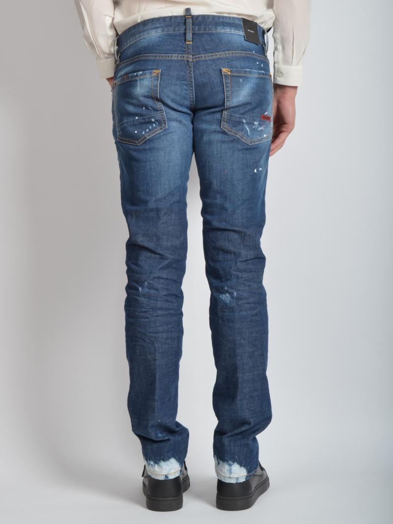 DSQUARED2  18CM SLIM JEAN  DENIM JEANS