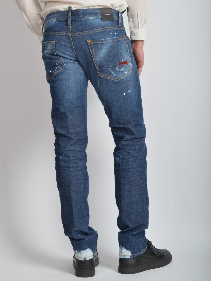 DSQUARED2  18CM SLIM JEAN  DENIM JEANS