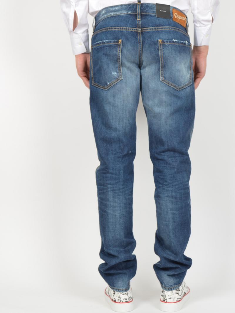 DSQUARED2  18CM SLIM JEAN  DENIM JEANS