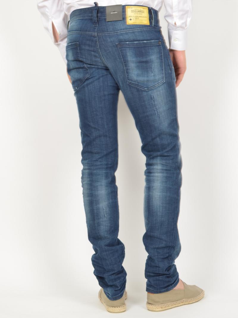 DSQUARED2  18CM SLIM JEAN  DENIM JEANS