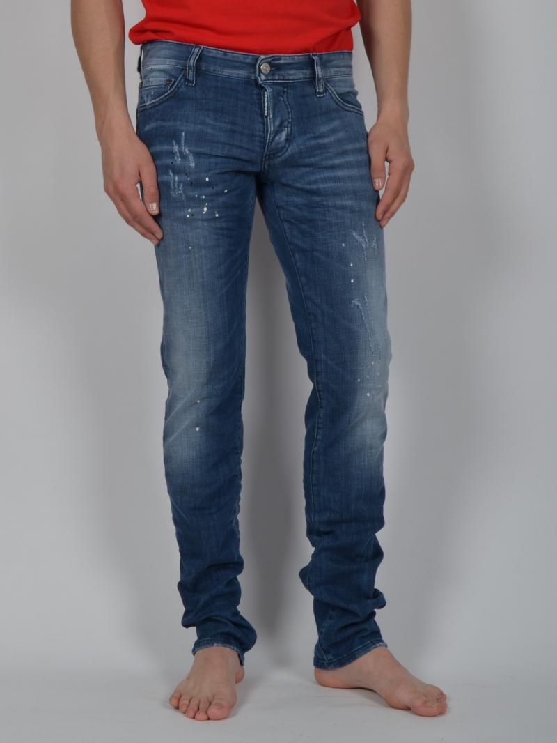 DSQUARED2  18CM SLIM JEAN  DENIM JEANS