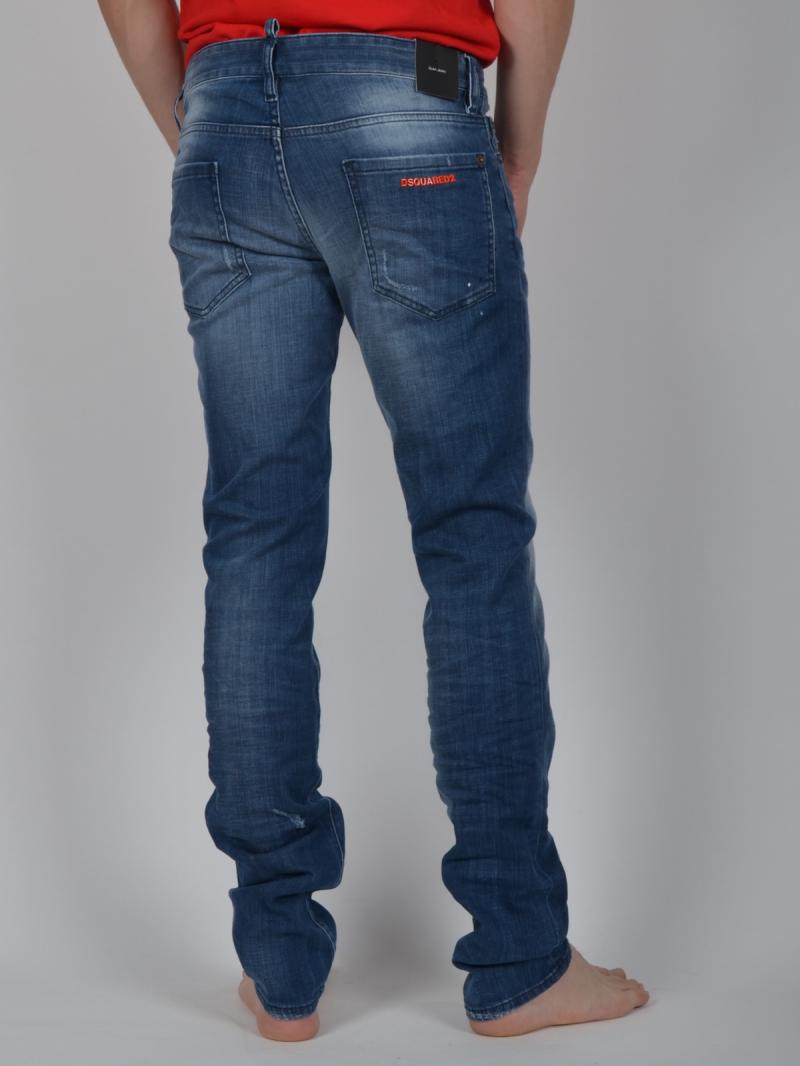 DSQUARED2  18CM SLIM JEAN  DENIM JEANS