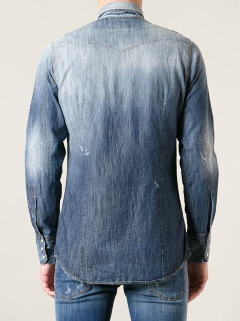 DSQUARED2  Western shirt