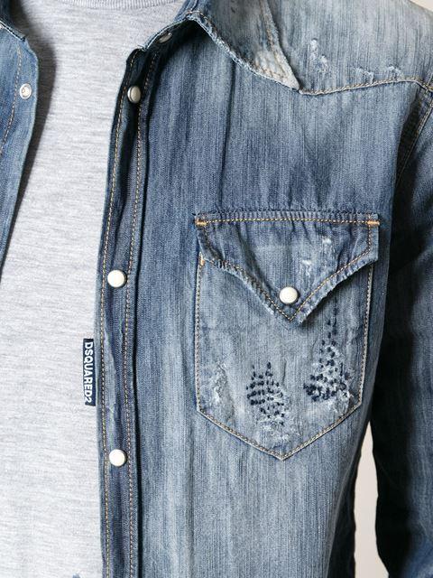 DSQUARED2  Western shirt