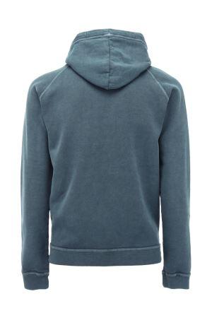DSQUARED2 HOODED PRINTED COTTON SWEATSHIRT