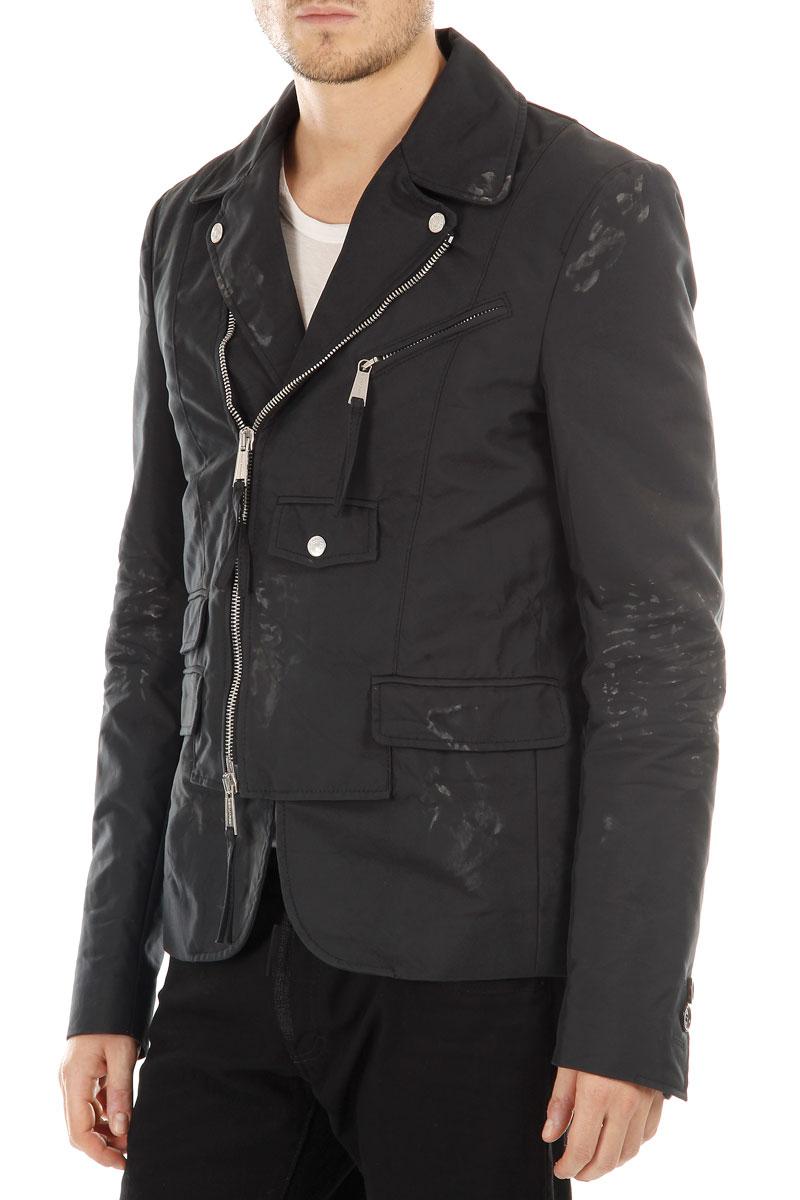 DSQUARED2 Biker Jacket Dirty Effect
