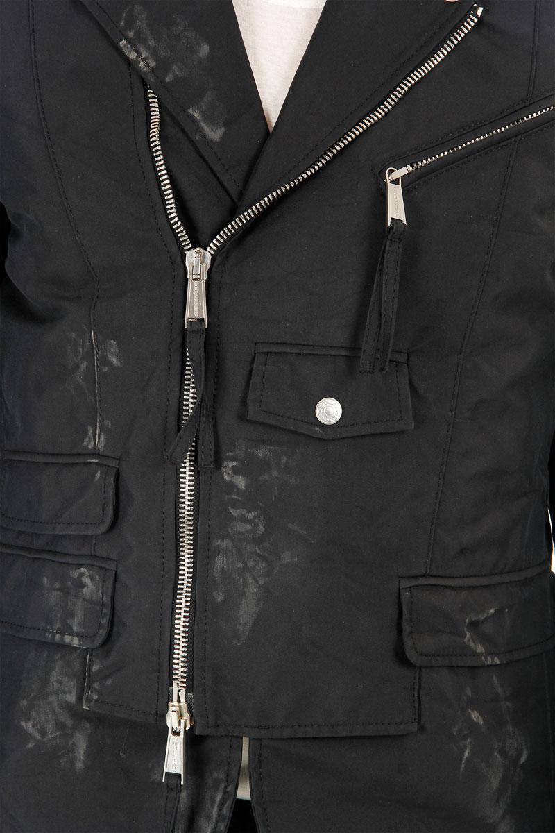DSQUARED2 Biker Jacket Dirty Effect