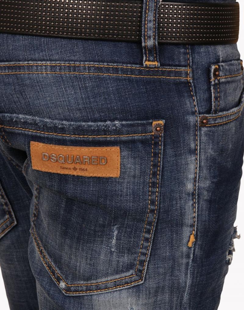 DSQUARED2  18CM SLIM JEAN  DENIM JEANS