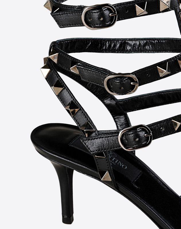 VALENTINO Rockstud Noir ankle strap