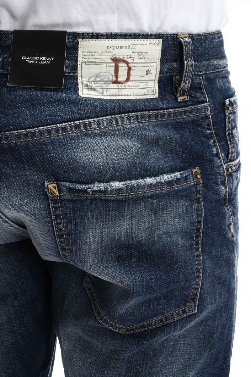DSQUARED2  JEANS 17.5CM CLASSIC KENNY TWIST JEAN