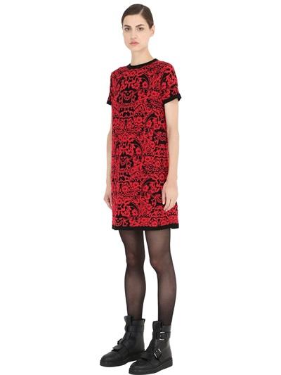 M MISSONI intarsia knit dress