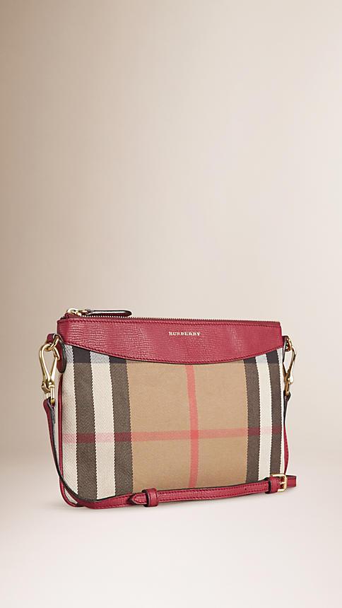BURBERRY HOUSE CHECK CLUTCH BAG