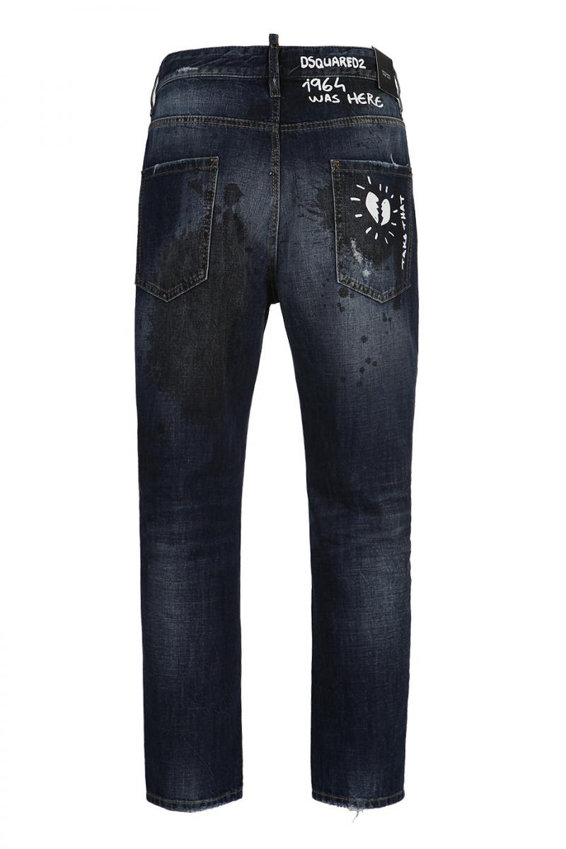 DSQUARED2 JEANS  Dan Elastic Waist Jean