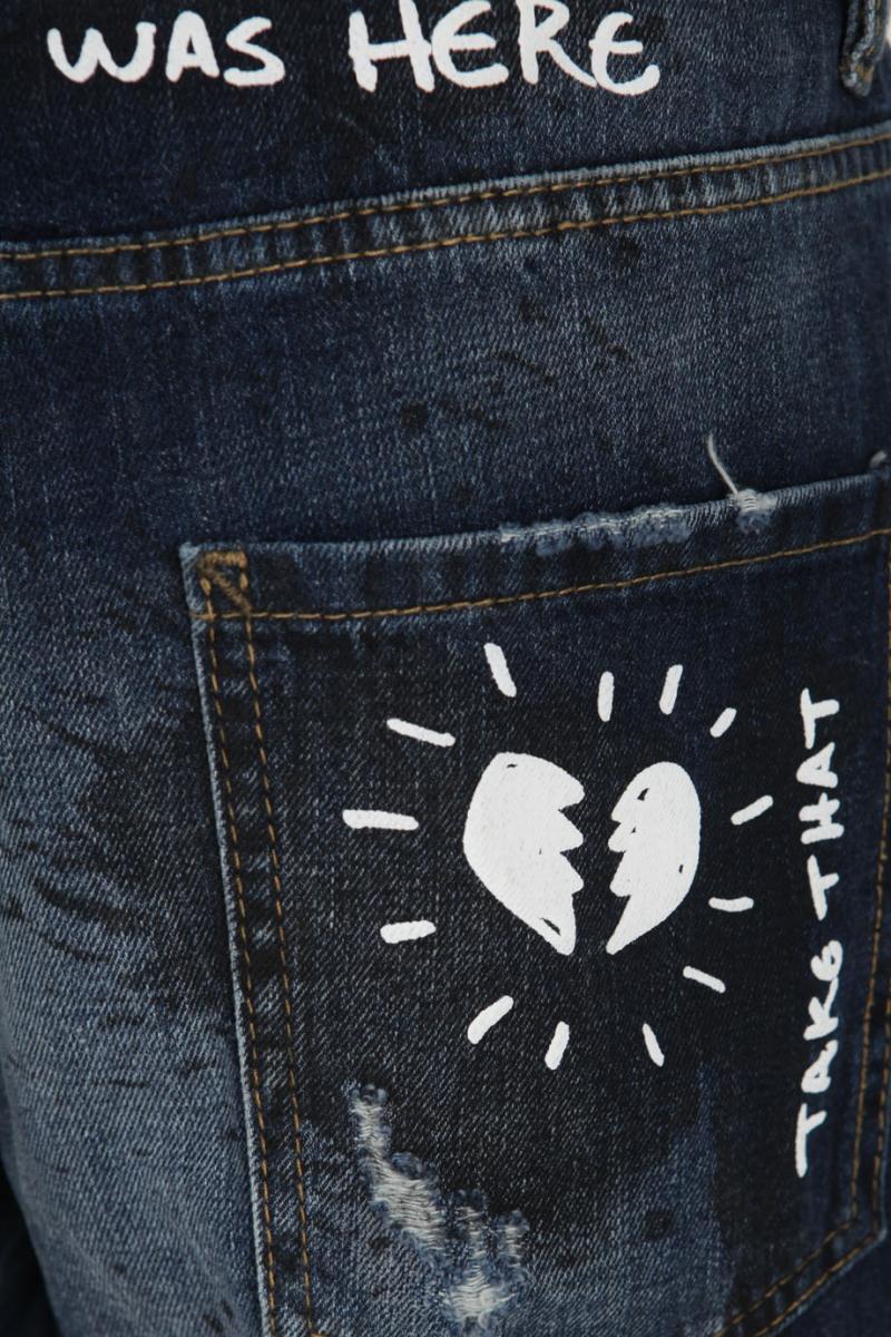 DSQUARED2 JEANS  Dan Elastic Waist Jean