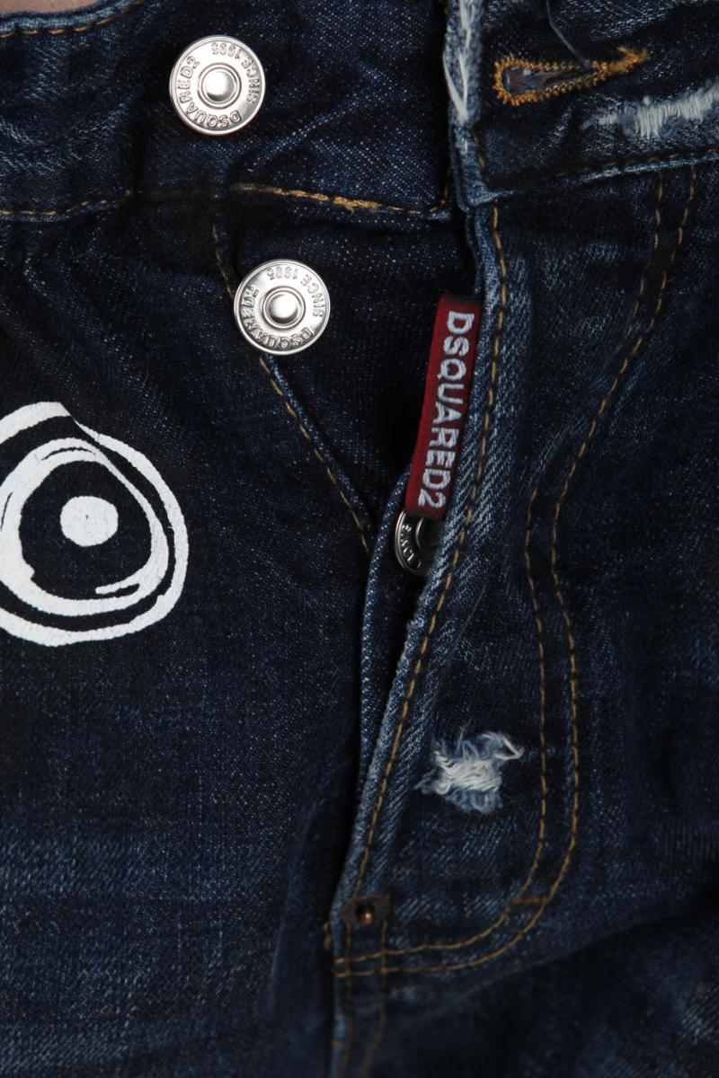 DSQUARED2 JEANS  Dan Elastic Waist Jean
