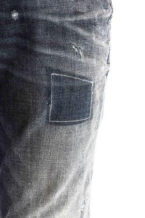 DSQUARED2 Slim used jeans with patches