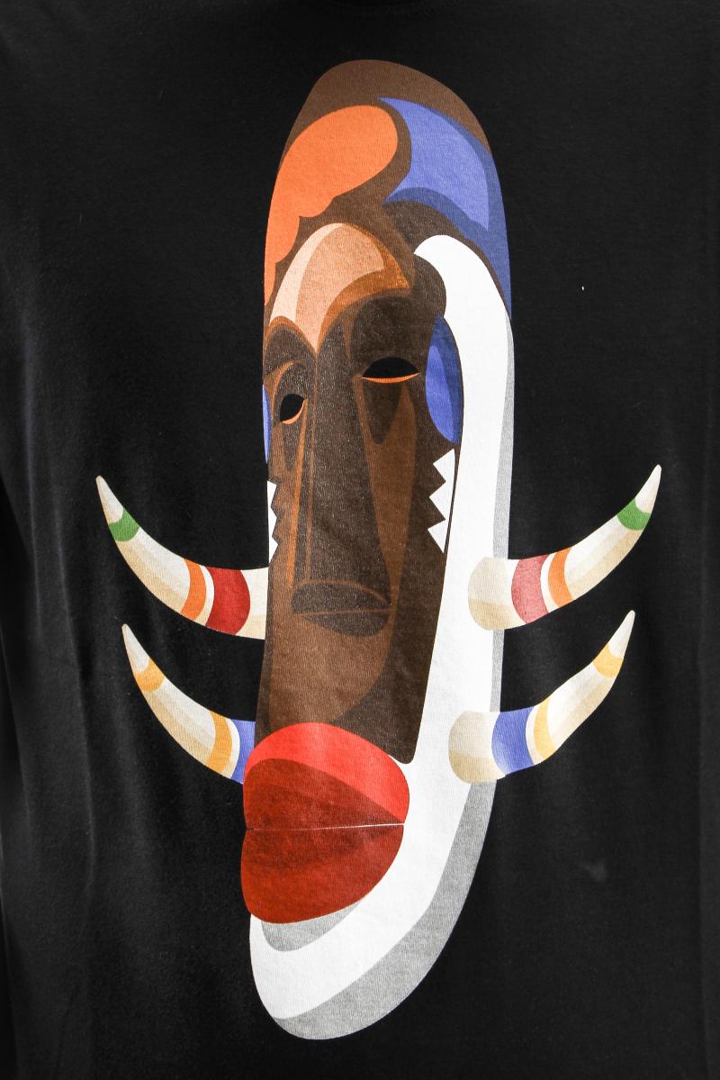 DSQUARED2 T-SHIRT New Loose fit t-shirt with tiki print