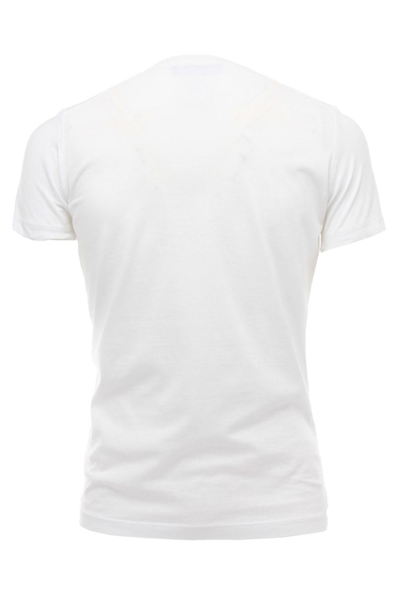DSQUARED2  T-SHIRT Sexy Slim Fit t-shirt with dsq2 kiss print