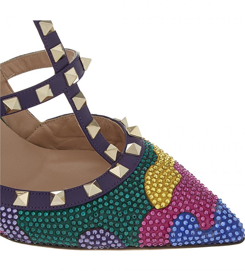 VALENTINO Rockstud GLITTER PUMPS