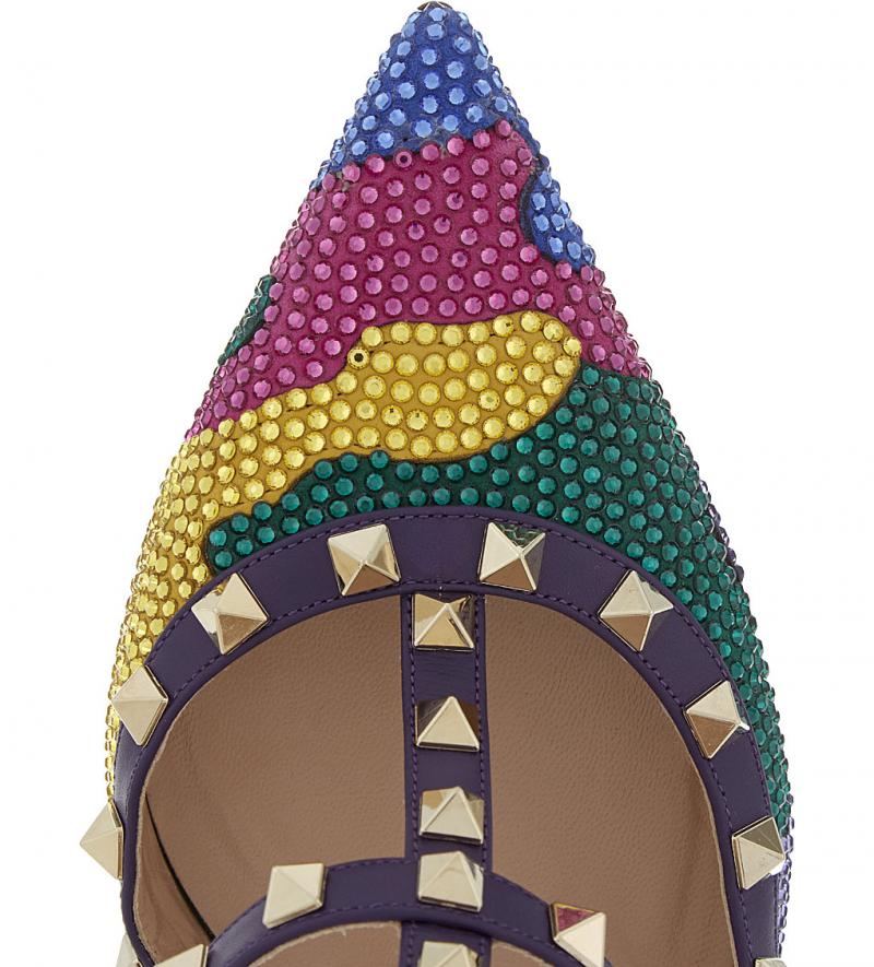 VALENTINO Rockstud GLITTER PUMPS