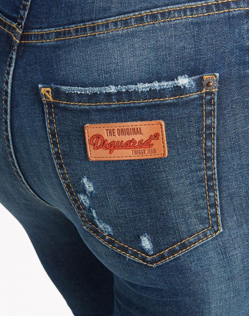 DSQUARED2 JEANS High Waist Twiggy Jean New Fall-Winter 2016