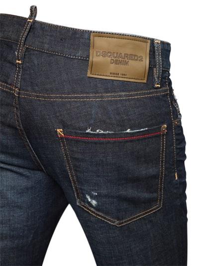 DSQUARED2 JEANS 16.5CM cool guy jean  DARK STRETCH DENIM