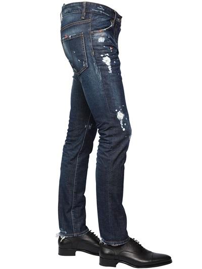 DSQUARED2 JEANS 16.5CM cool guy jean strech denim