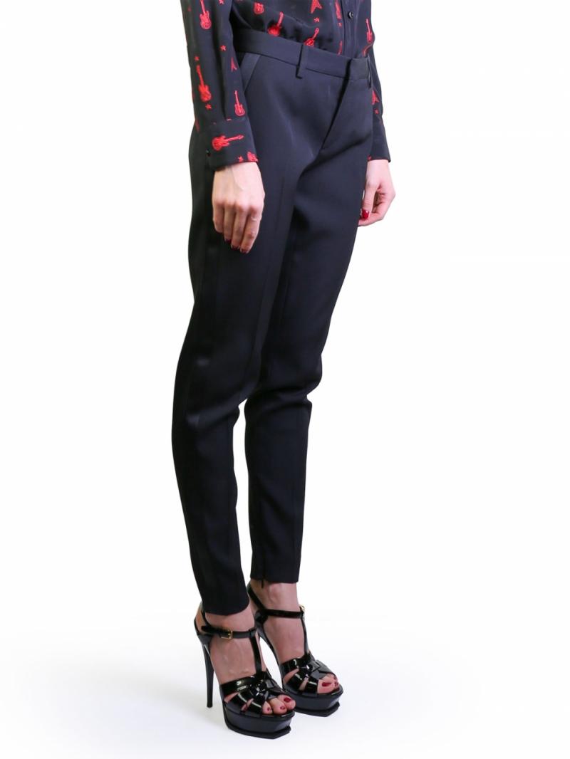Saint Laurent black trousers