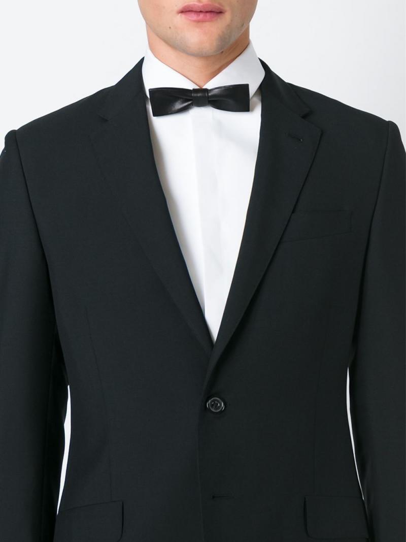 DSQUARED2 BOW TIE satin effect bow tie