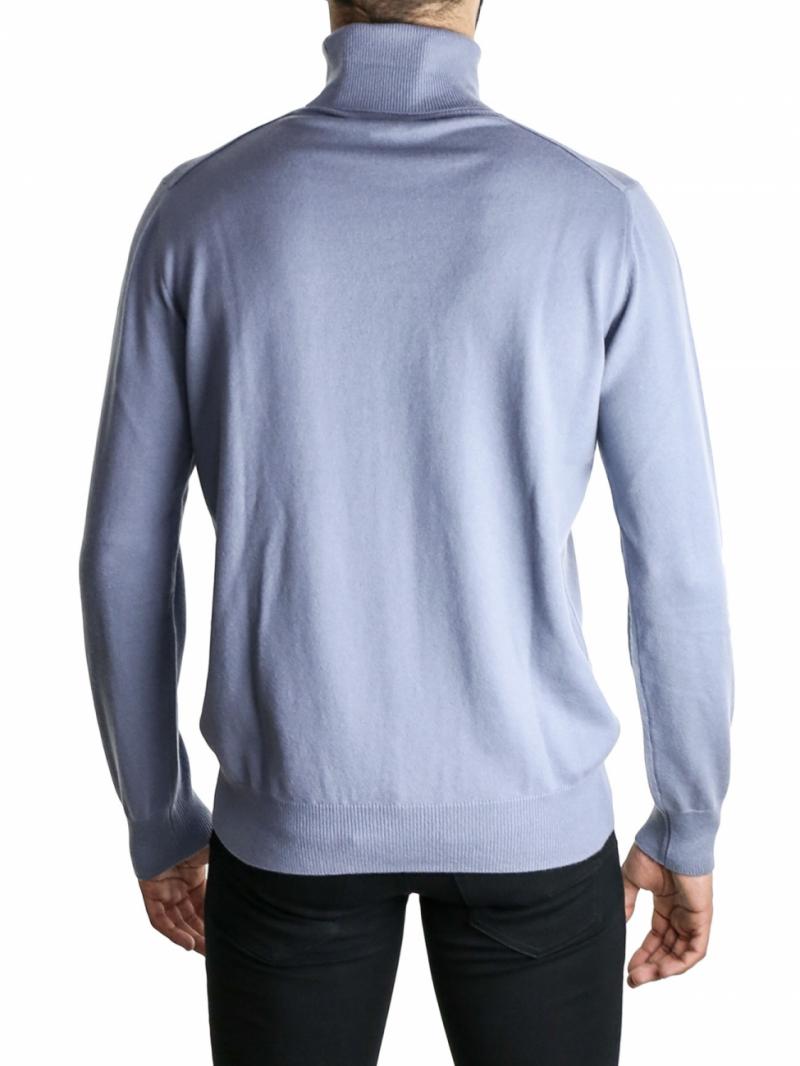 LANVIN light blue turtleneck sweater