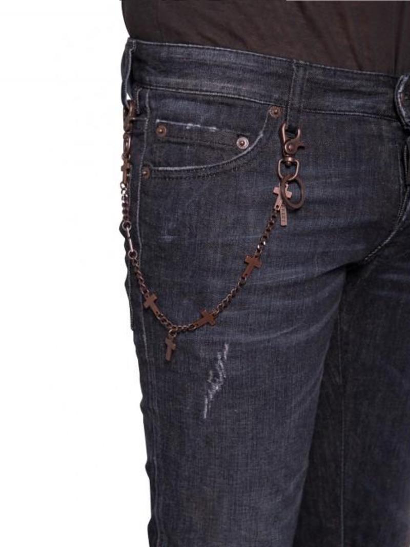 DSQUARED2  18CM SLIM JEAN  DENIM JEANS