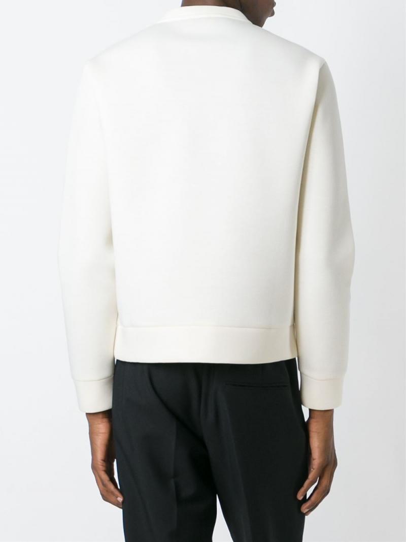 MONCLER raised logo sweatshirt
