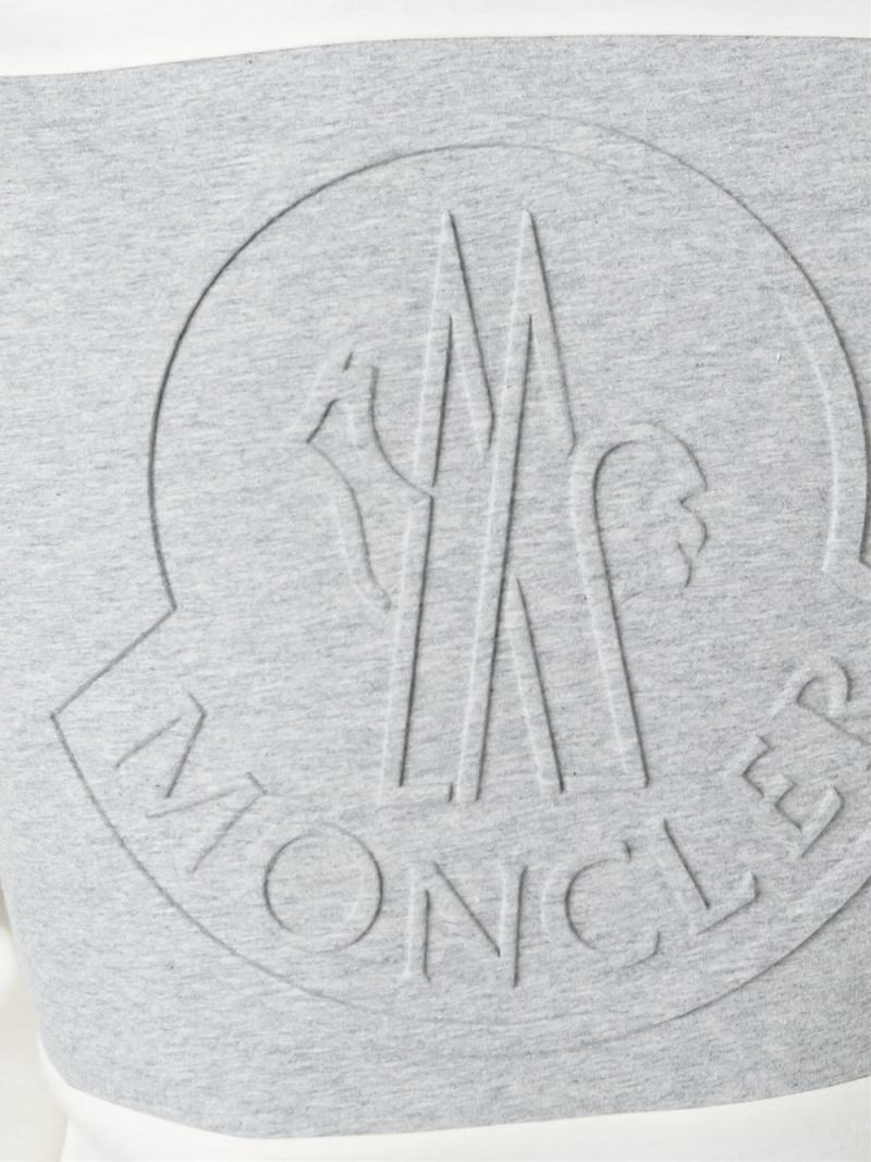 MONCLER raised logo sweatshirt
