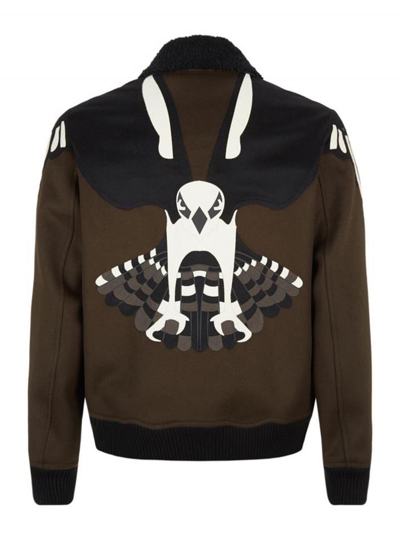 VALENTINO eagle motif jacket