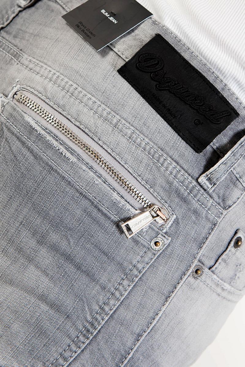 DSQUARED2  18CM SLIM JEAN  DENIM JEANS