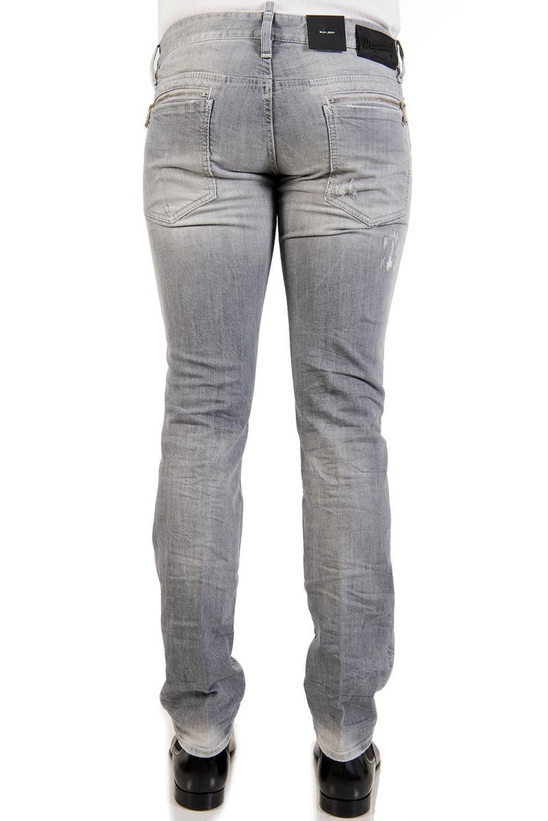 DSQUARED2  18CM SLIM JEAN  DENIM JEANS