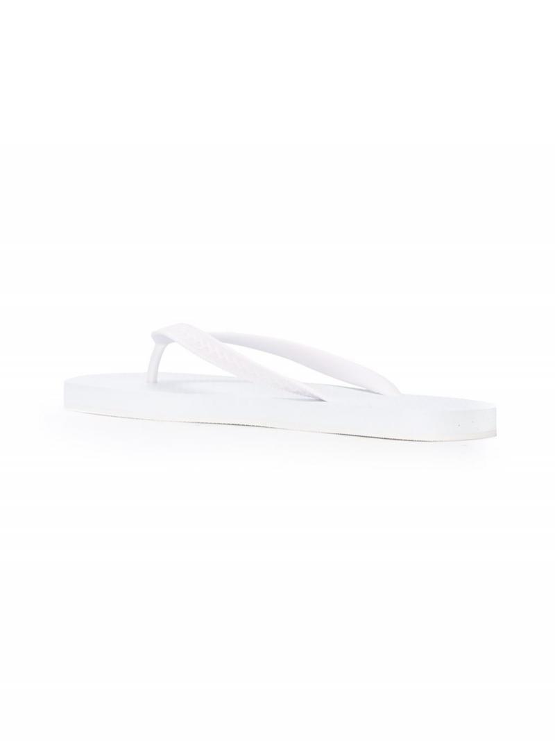 DSQUARED2 logo flip flops
