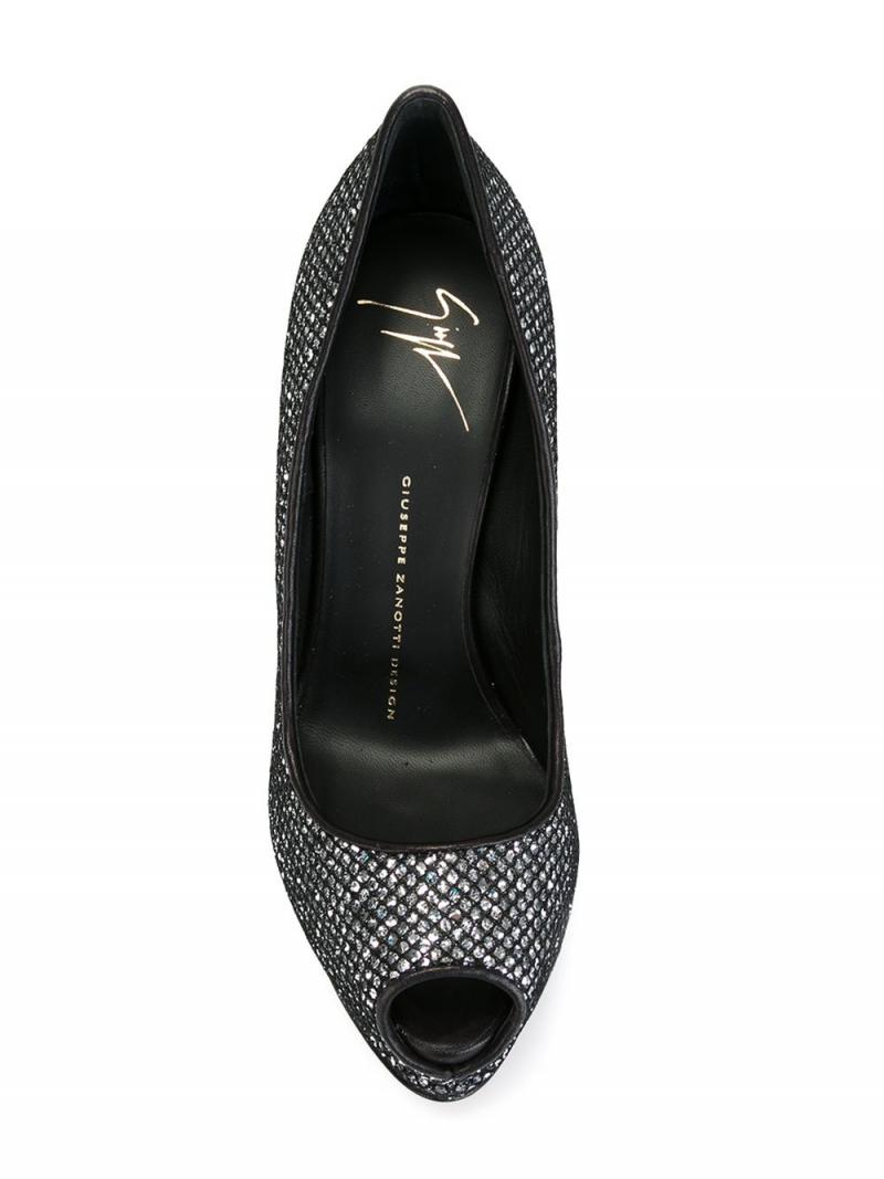 Giuseppe Zanotti Design 'Sharon' glitter platform pumps