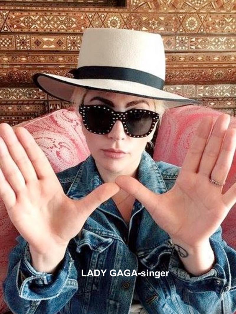 SAINT LAURENT  Lady GAGA Ajak Deng