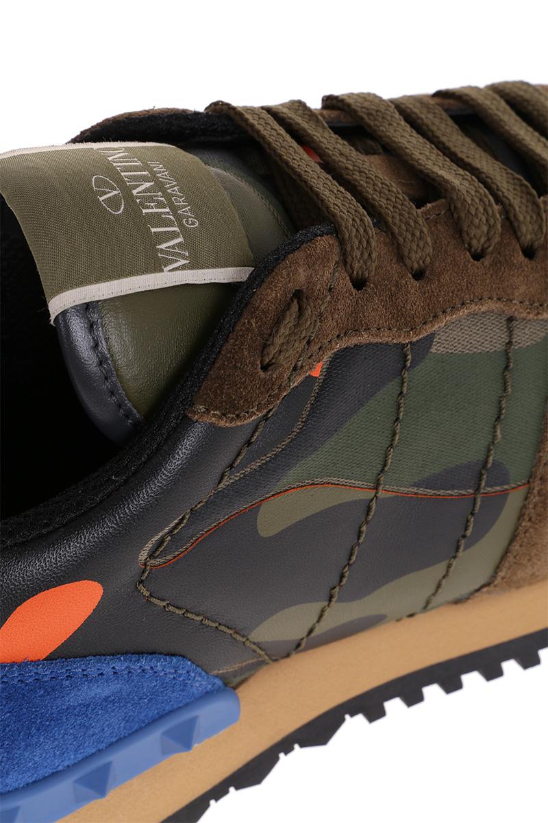 VALENTINO GARAVANI camouflage Rockrunner sneakers