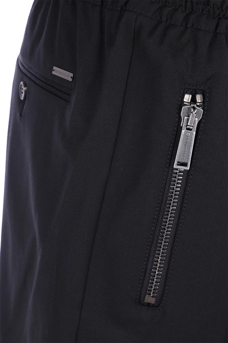 DSQUARED2 Vintage jogging pants in stretch gabardine